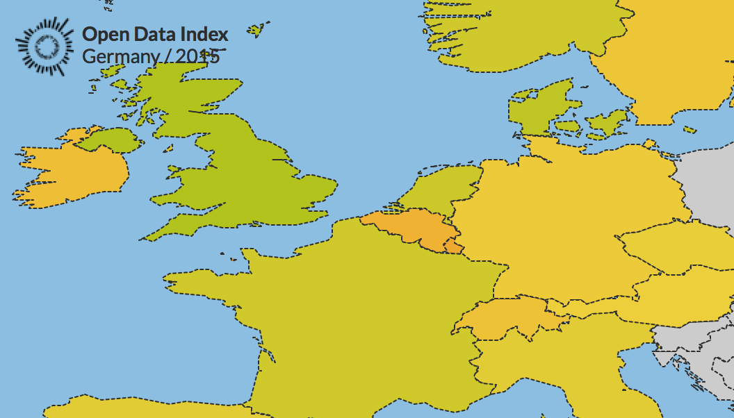 Deutschland im Open Data Index