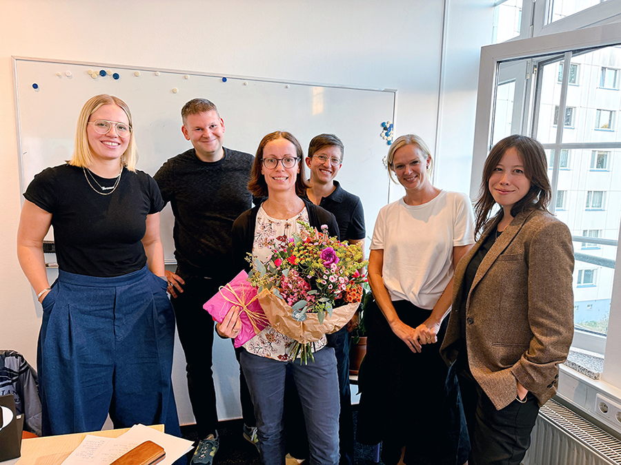 von links nach rechts: Elina Eickstädt, Dr. Stefan Heumann, Henriette Litta, Felix Reda, Kristina Klein und Fiona Krakenbürger